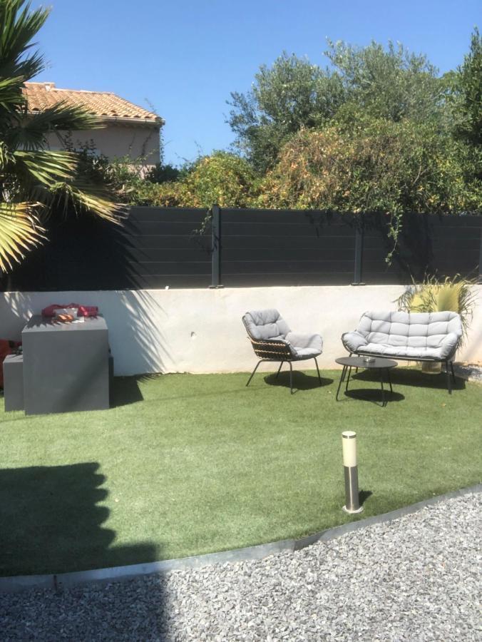 Charmant Studio Dans Villa - Parking - Jardin La Seyne-sur-Mer Zewnętrze zdjęcie