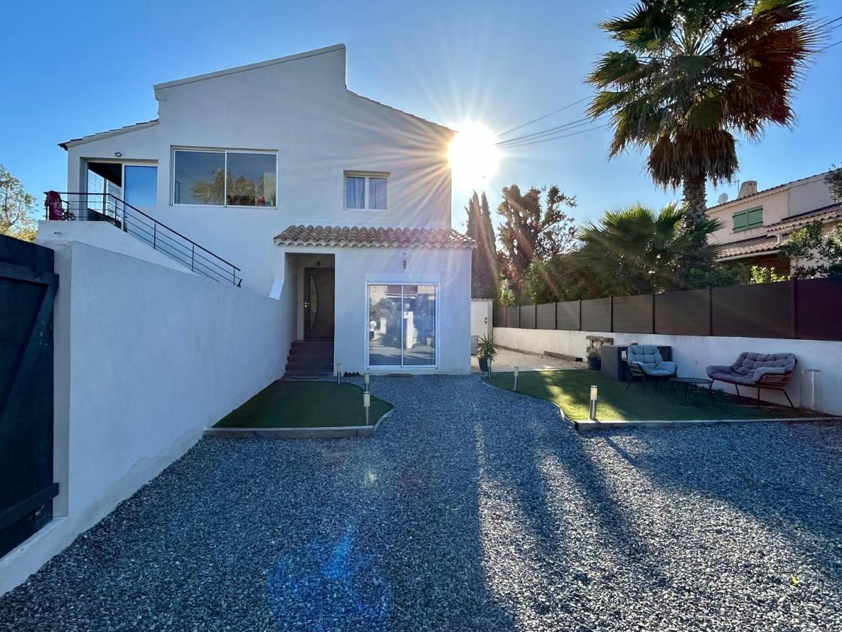 Charmant Studio Dans Villa - Parking - Jardin La Seyne-sur-Mer Zewnętrze zdjęcie